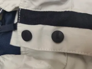 Giacca Geox Uomo Traspirante Beige/Blu Taglia L