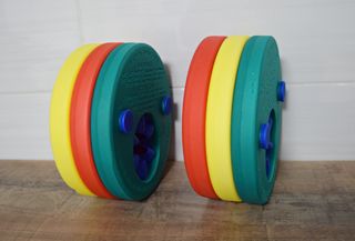 DISCOS DE NATACIÓN MULTICOLOR - HASTA 60 kg
