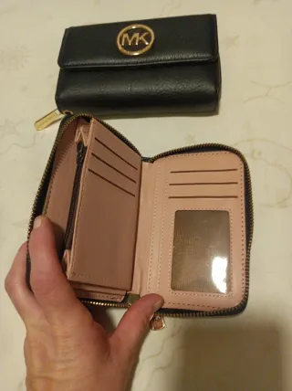 Lote 2 Carteras Negras y Doradas