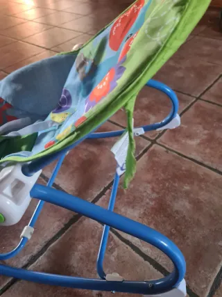 Balancín para bebé con diseño de elefante