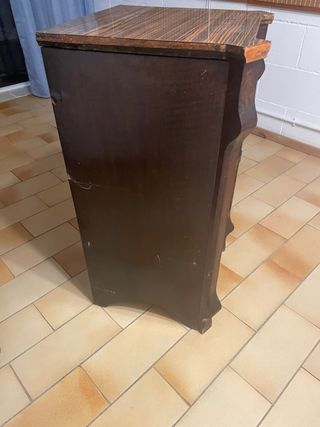 Mesita rústica de masia 50s