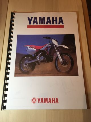 Manual Yamaha YZ 125 1992