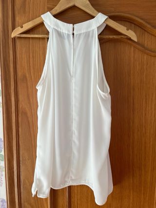 Blusa blanca Zara