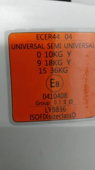 Silla coche Babify giratoria 360º Grupo 0-1-2-3