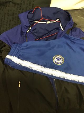 Chándal Nike Talla M Azul y Negro