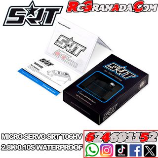 MICRO SERVO SRT T06HV 2.8K 0.10S WATERPROOF