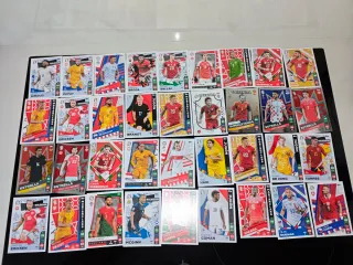 Lote 36 Cromos Euro 2024 Lidl