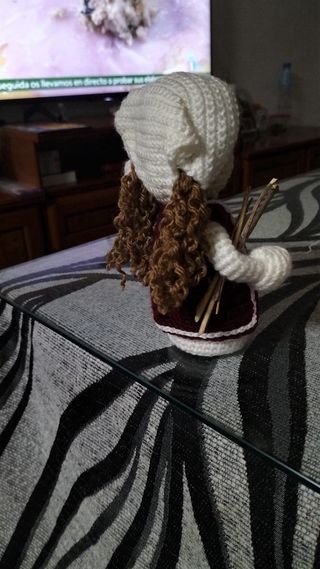 Pastorcilla Belén Crochet hecha a mano