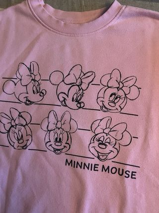 Sudadera rosa Minnie Mouse