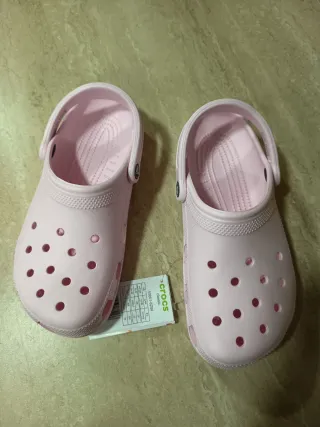 Crocs Classic Clog Rosas Talla 39-40
