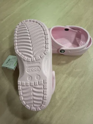 Crocs Classic Clog Rosas Talla 39-40