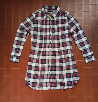 Tommy Hilfiger camicia vestito Donna Tg 16 XL