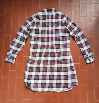 Tommy Hilfiger camicia vestito Donna Tg 16 XL