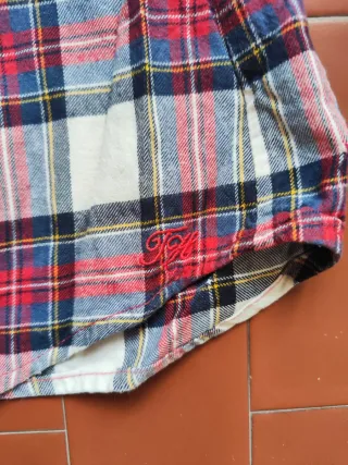 Tommy Hilfiger camicia vestito Donna Tg 16 XL