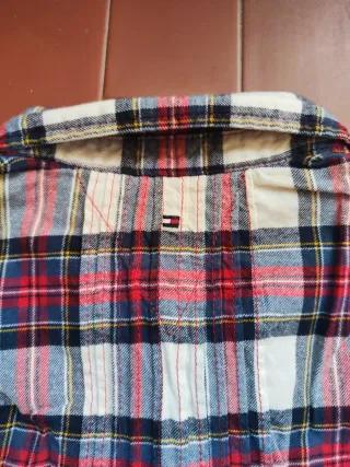 Tommy Hilfiger camicia vestito Donna Tg 16 XL