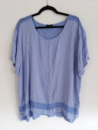 Blusa azul celeste talla XXL