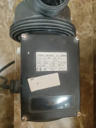 Bomba TIPER1 70M SP1 para hidromasaje