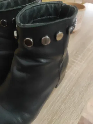 Lote botín de Hispanitas Piel y botín negro