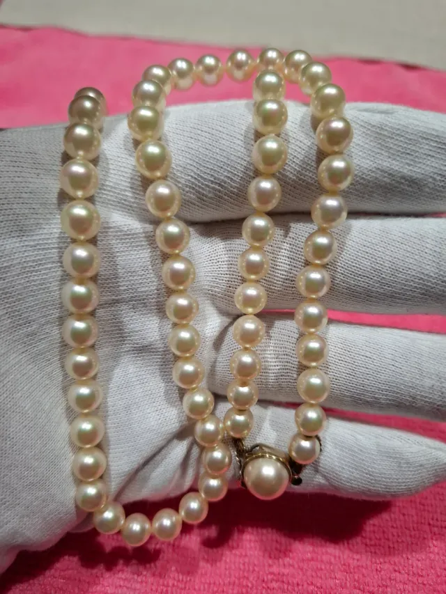 Collar Perlas Majorica 60cm