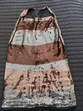 Top Mango lentejuelas Talla M