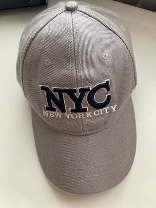 Gorra NYC New York City Gris