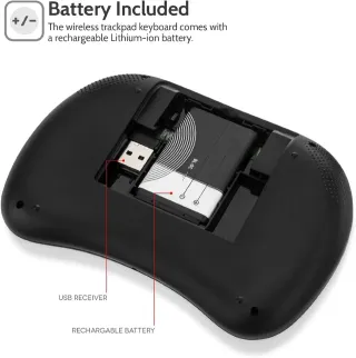 Nuova tastiera multimediale wireless