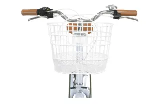 Bicicleta Urbana Celeste con Cesta