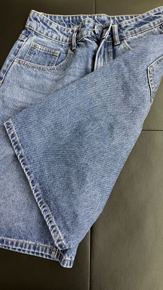 Pantalón vaquero corto azul