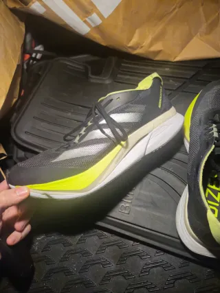 Adidas Adizero Boston 12 Negro/Verde