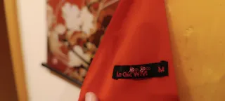 Vestido rojo con pedrería