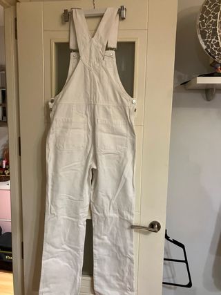 Mono vaquero blanco Mango