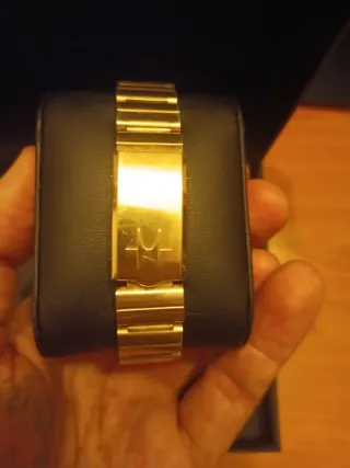 Orologio Hamilton Vintage Digitale Dorato