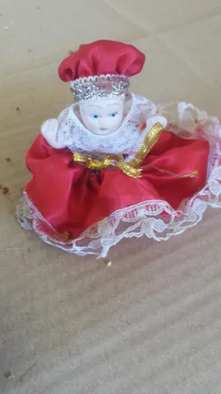 Set di 13 bambole in porcellana collezione sono tredici