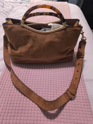 Bolso Parfois Marrón Tortoise Asa