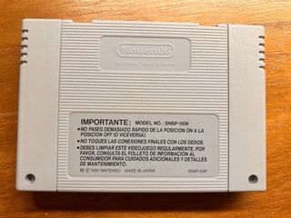 Gioco Bubsy SNES PAL esp