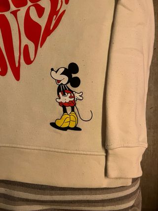 Sudadera Mickey Mouse Corazón Rojo