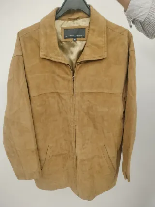 Chaqueta Piel Vuelta Chevignon XL Beige