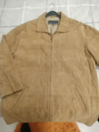 Chaqueta Piel Vuelta Chevignon XL Beige