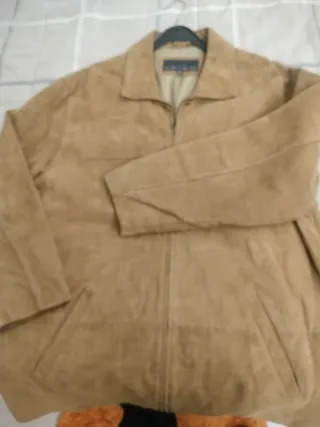 Chaqueta Piel Vuelta Chevignon XL Beige