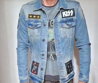 Chaqueta vaquera con parches