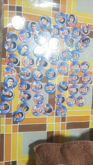 Colección de cromos Tazos