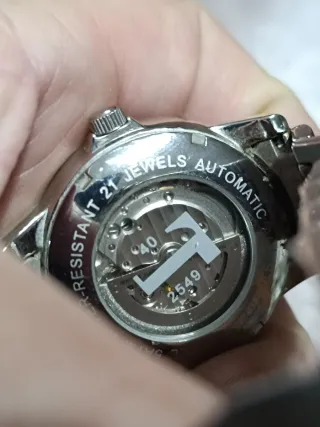 Reloj POTENS Plata y Blanco