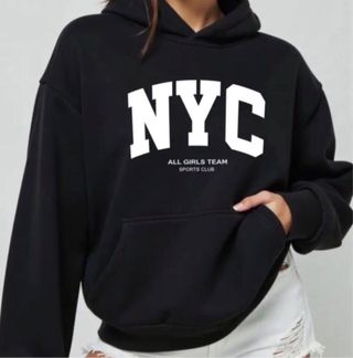 Sudadera Negra NYC