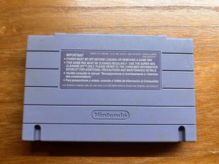 Cartuccia del gioco Super Street Fighter II SNES USA