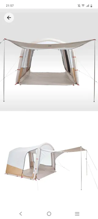 Avance Hinchable Quechua Air Seconds Base Connect