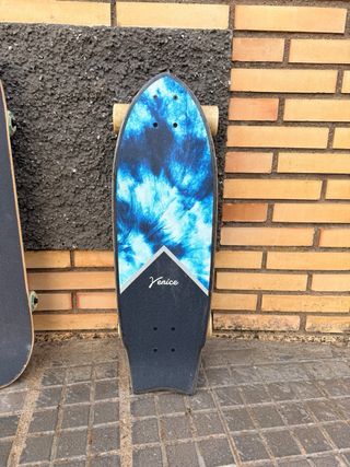 Skate Venice Negro Azul