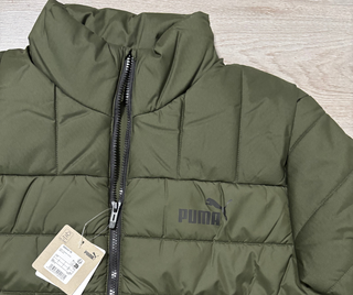 Giacca Puma imbottita verde taglia L