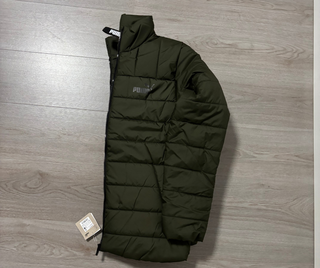 Giacca Puma imbottita verde taglia L