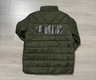 Giacca Puma imbottita verde taglia L