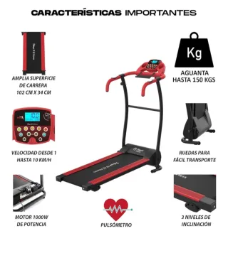 Cinta de Correr Eléctrica Deluxe13
